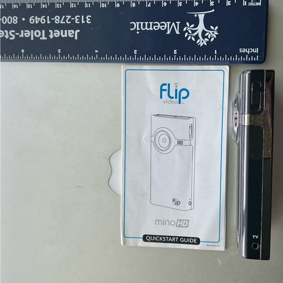 Mini Flip Video Camcorder. Record one touch HD recording. - Picture 3 of 5
